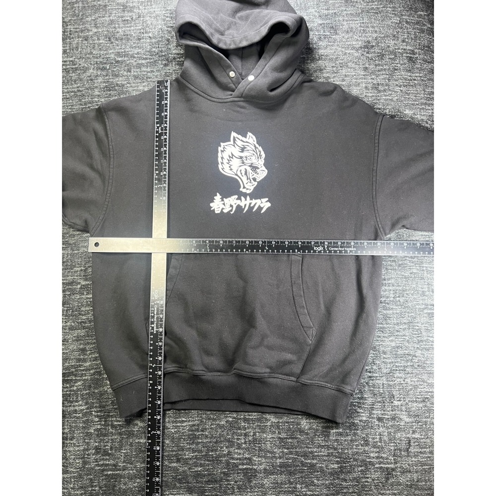 Darc Sport Naruto Shippuden Hoodie Mens S Black Sakura Haruno Limited 692/1000 - Picture 4 of 7